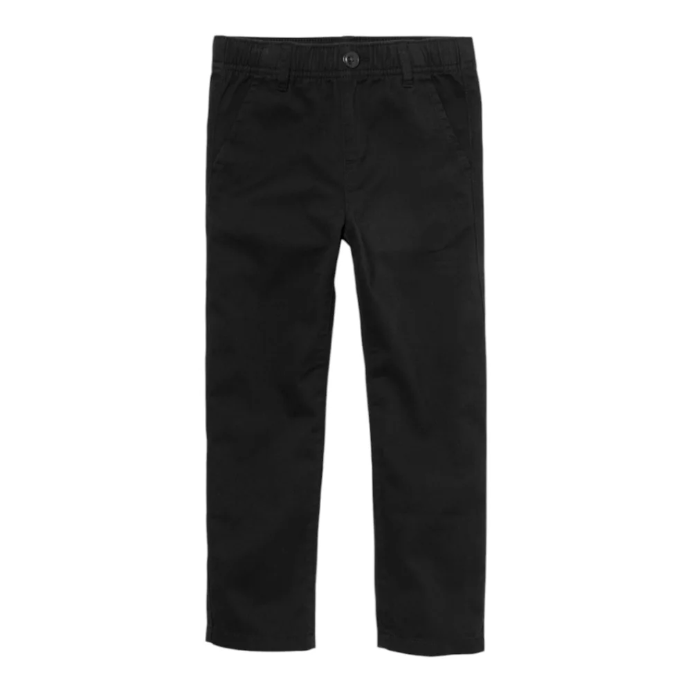 198- The Children's Place School uniform pants stretch  button/zipper closure